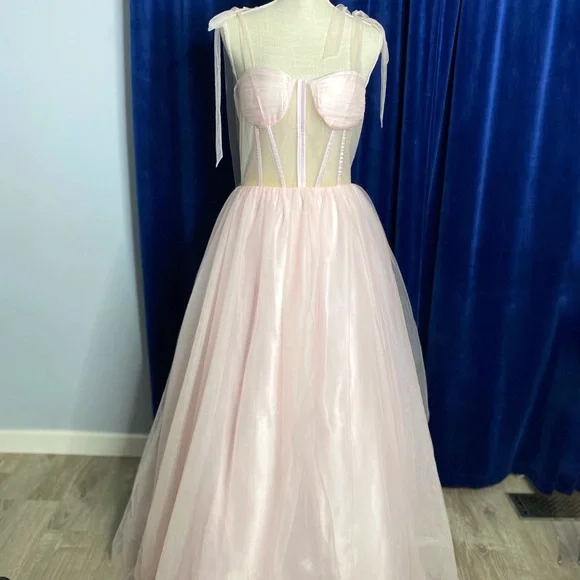 Dresses | Beautiful Fairy Prom Dress Prom Dress New Size 12 Pink Dress |  Poshmark